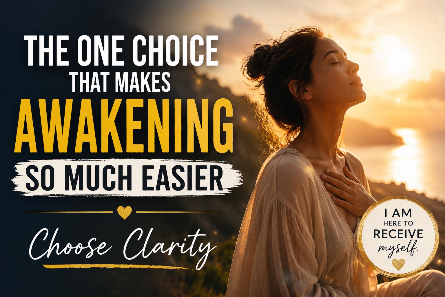 The One Choice That Makes Awakening So Much Easier