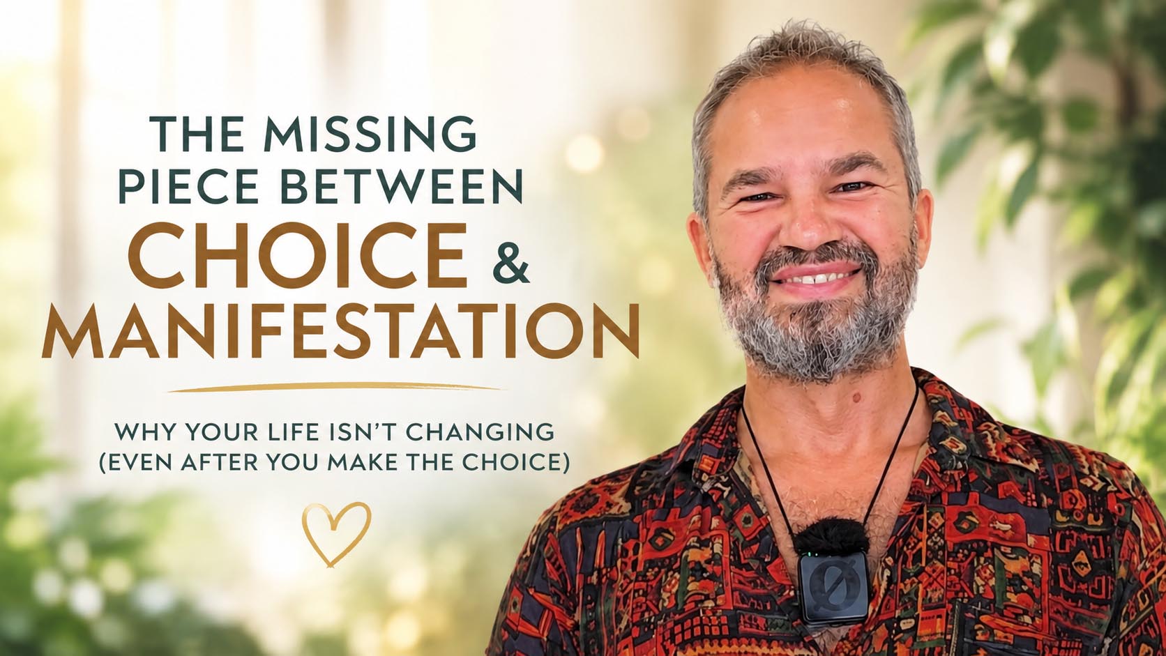 The Missing Piece Between Choice and Manifestation